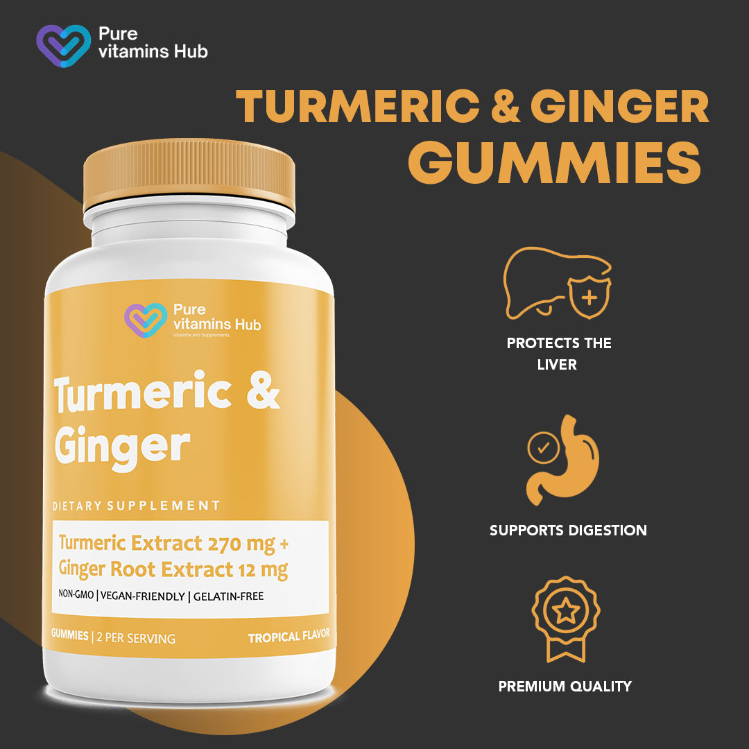 Turmeric Ginger Gummies