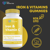 Thumbnail for Iron Plus Vitamin C Gummies
