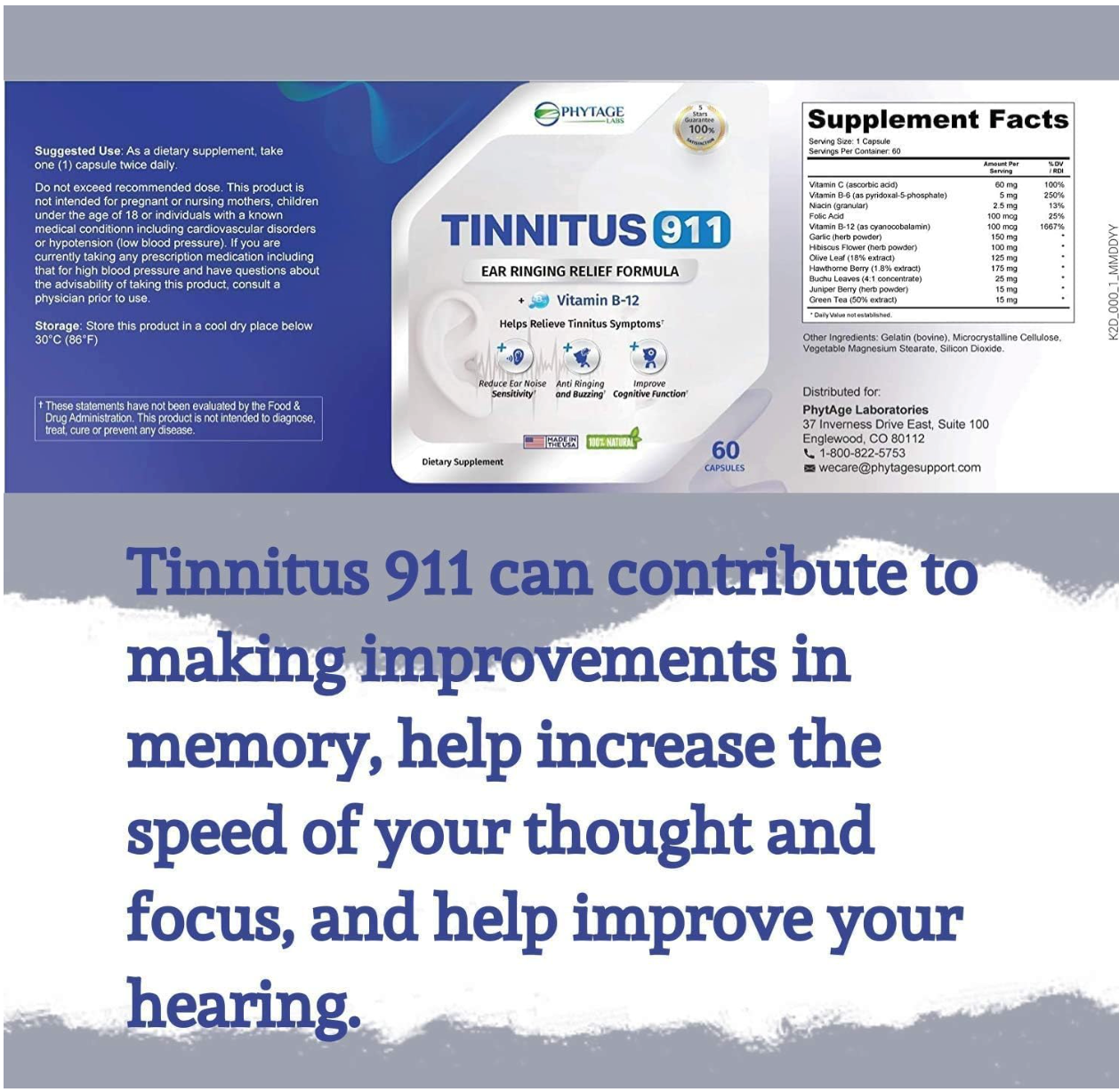 Tinnitus 911 - Effective Tinnitus Ear Relief