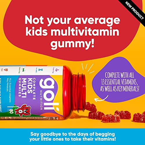 Goli Kids Multi: Delicious Multivitamin Gummies for Happy & Healthy Kids!