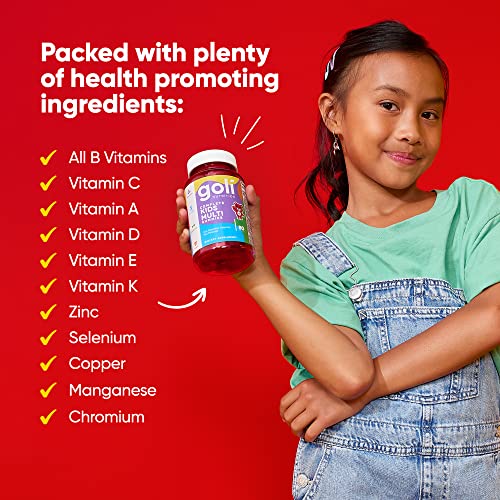 Goli Kids Multi: Delicious Multivitamin Gummies for Happy & Healthy Kids!