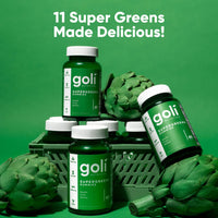 Thumbnail for Goli Supergreens Gummies: Deliciously Nutrient-Rich Greens for Your Daily Health Boost!